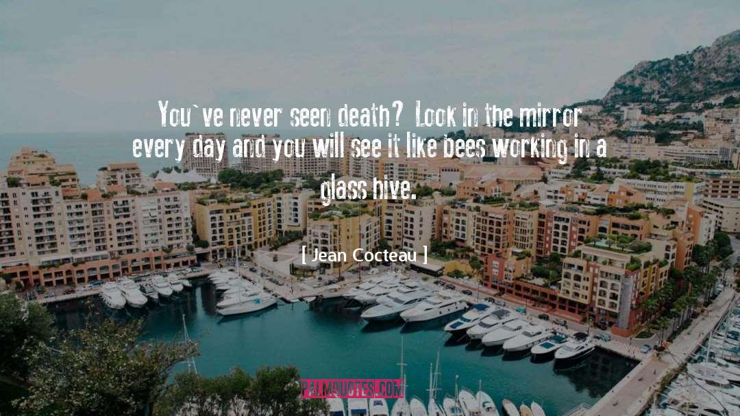 Look In The Mirror quotes by Jean Cocteau