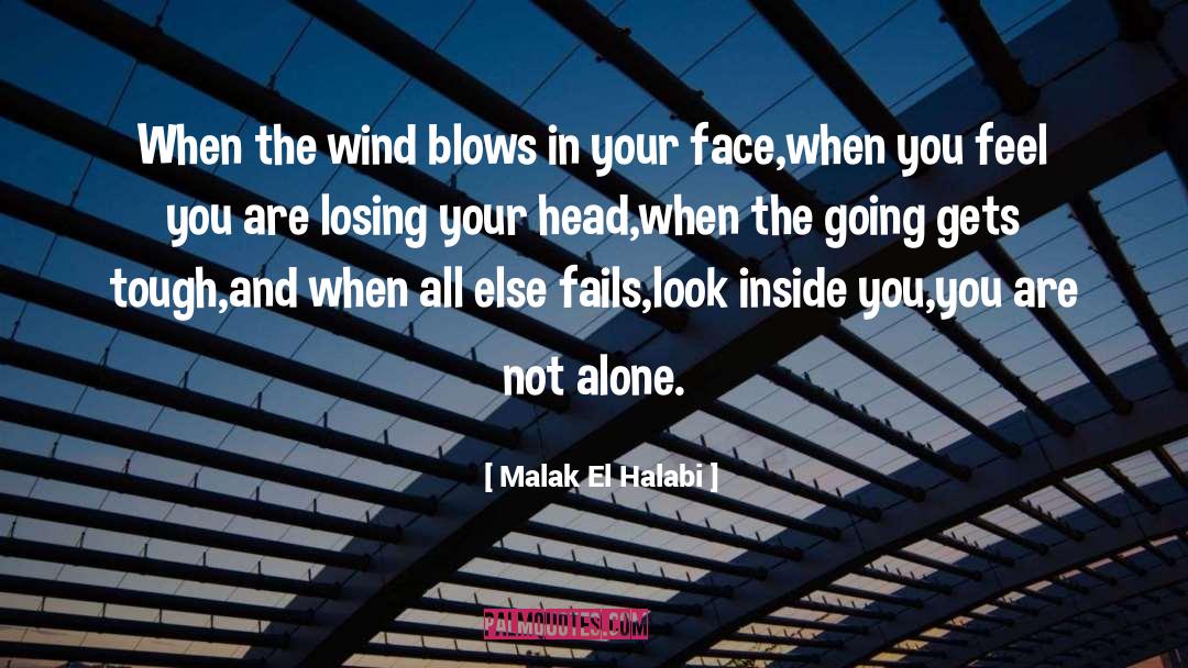 Look Inside quotes by Malak El Halabi