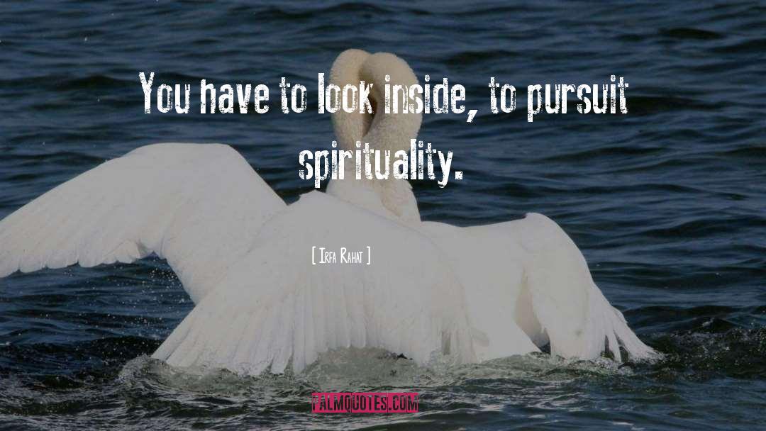 Look Inside quotes by Irfa Rahat