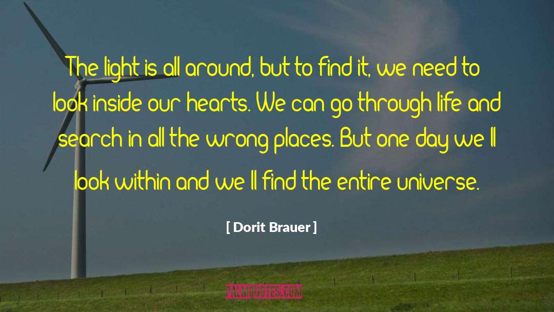 Look Inside quotes by Dorit Brauer