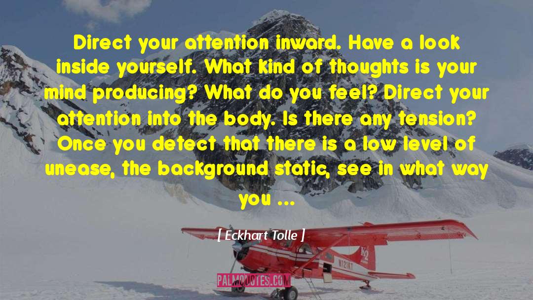 Look Inside Yourself quotes by Eckhart Tolle