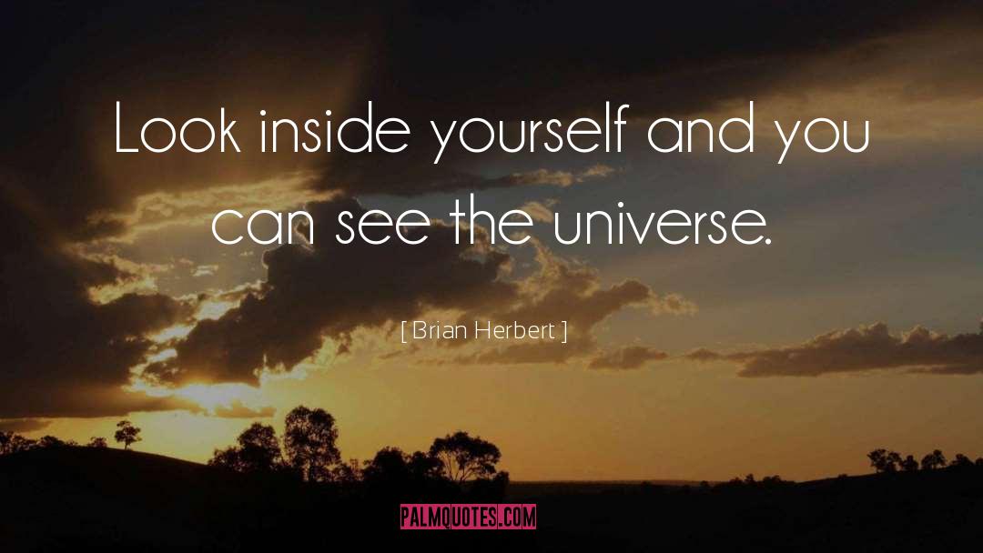 Look Inside Yourself quotes by Brian Herbert