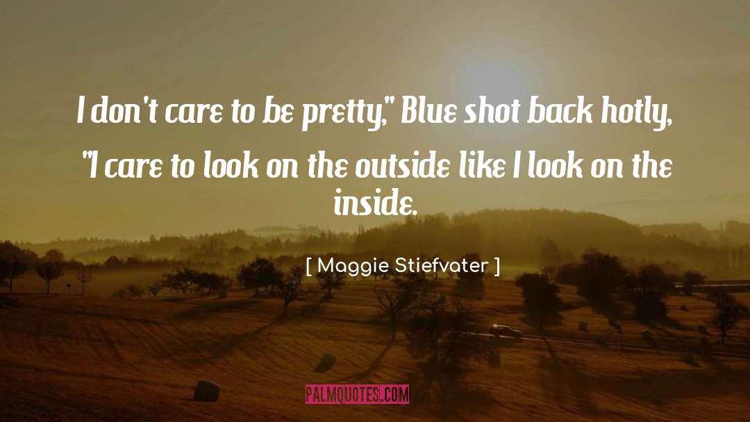 Look On The Inside quotes by Maggie Stiefvater