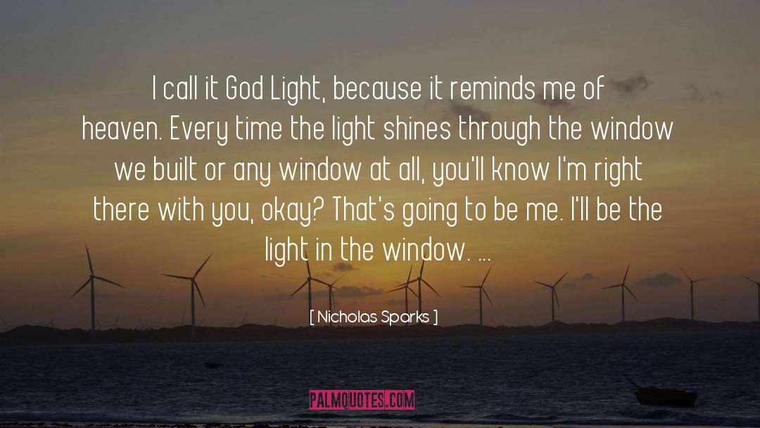 Look Right Through Me quotes by Nicholas Sparks