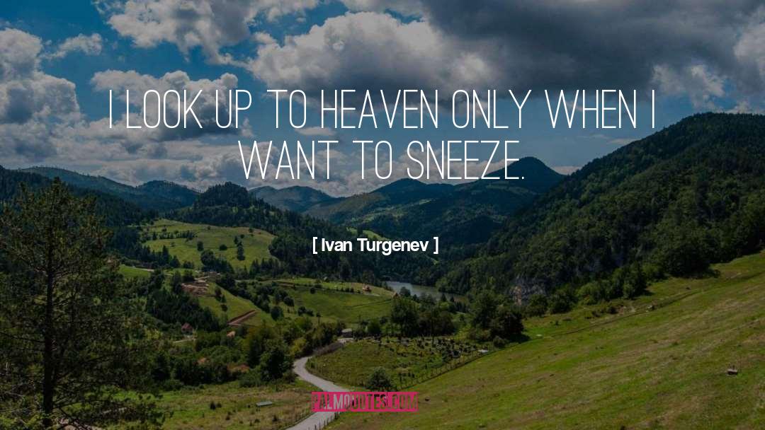 Look Up To quotes by Ivan Turgenev