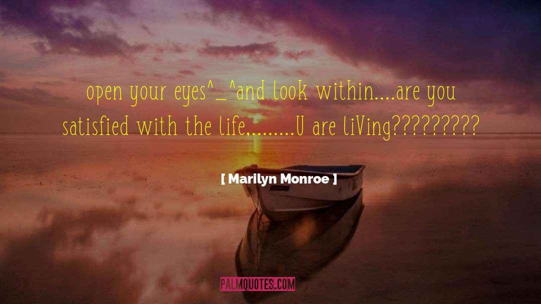 Look Within quotes by Marilyn Monroe