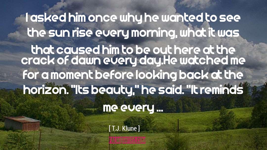 Looking Away quotes by T.J. Klune
