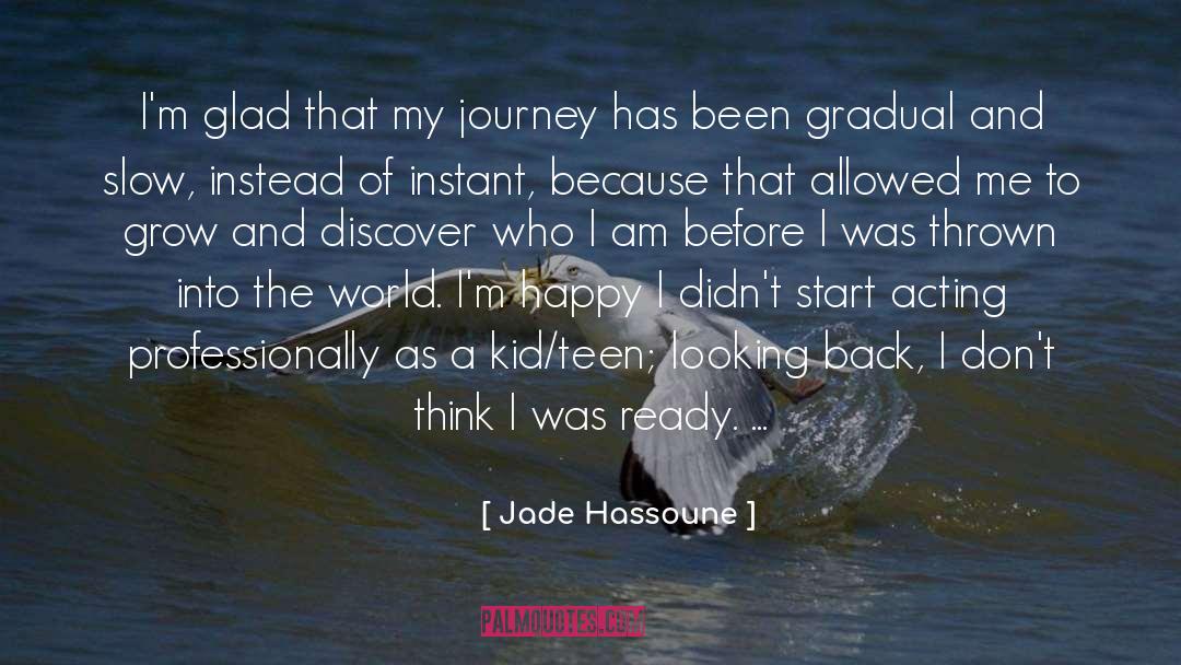 Looking Back quotes by Jade Hassoune