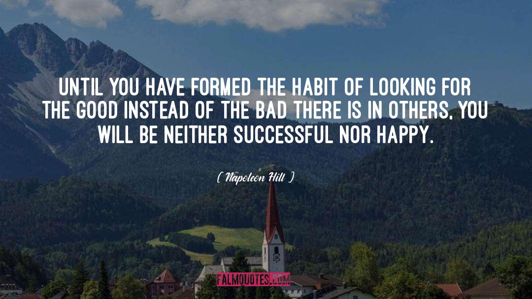 Looking Backward quotes by Napoleon Hill