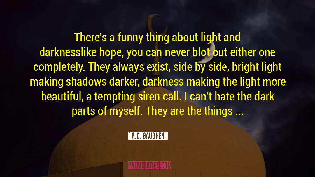 Looking Beautiful quotes by A.C. Gaughen
