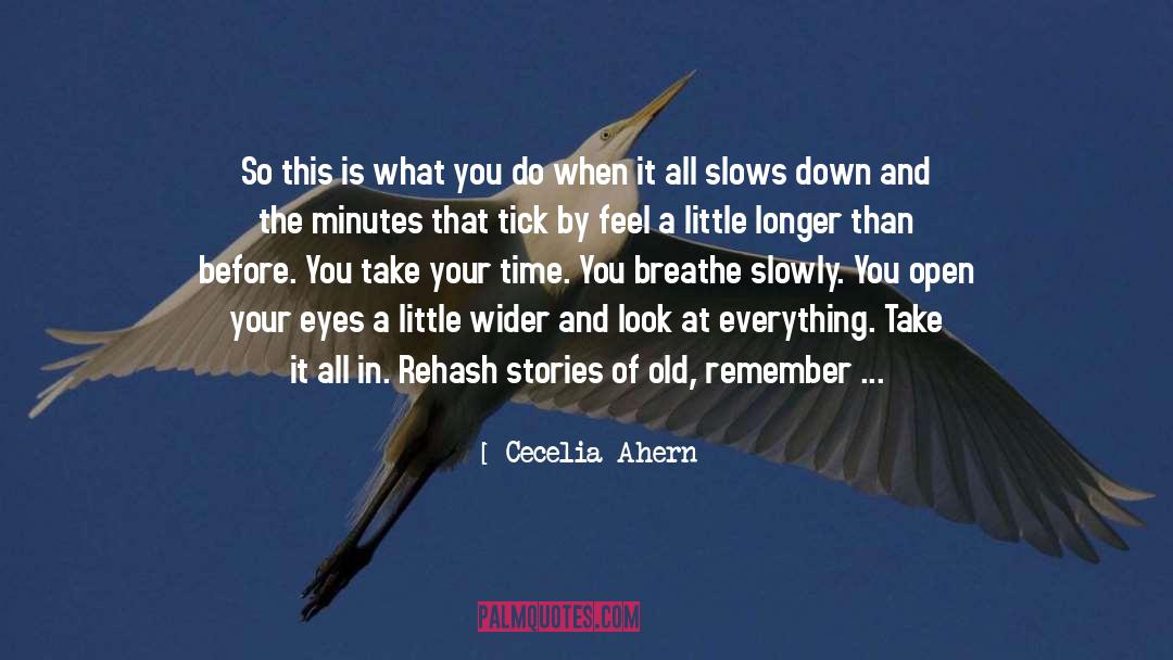 Looking Behind You quotes by Cecelia Ahern