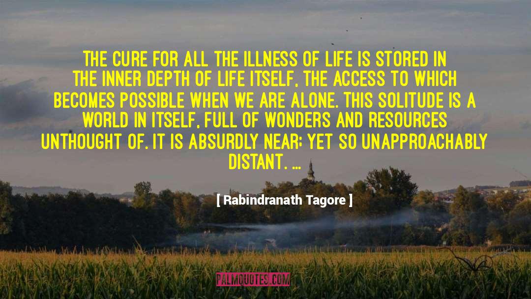Looking For Depth quotes by Rabindranath Tagore