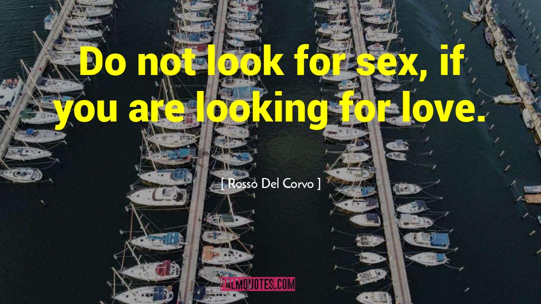 Looking For Love quotes by Rosso Del Corvo