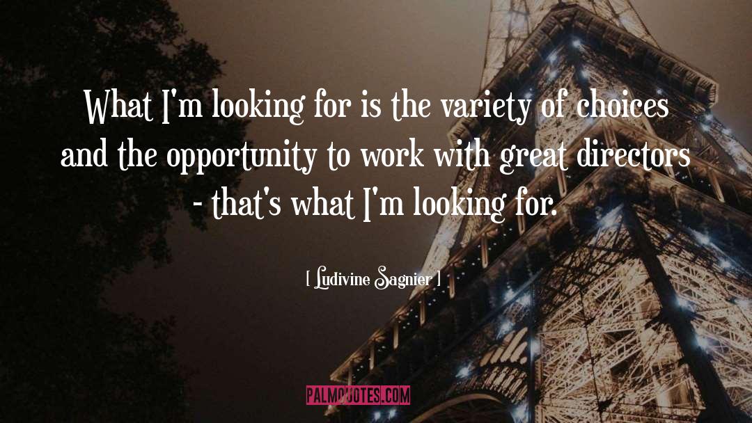Looking For Work quotes by Ludivine Sagnier