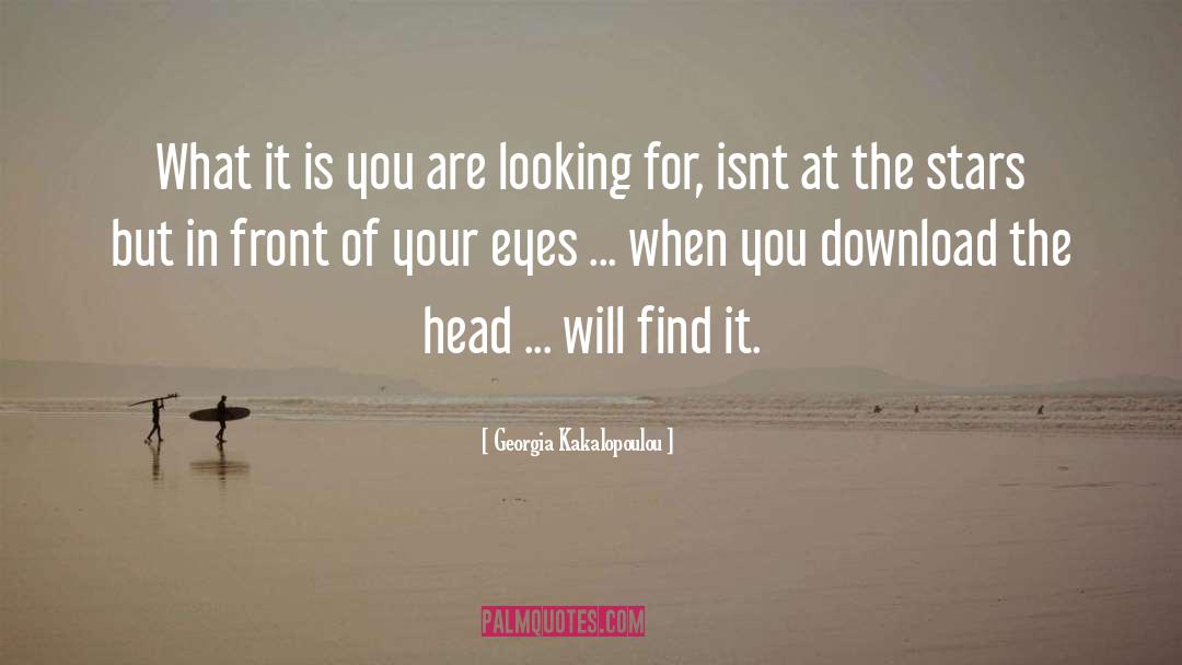 Looking Foward To quotes by Georgia Kakalopoulou