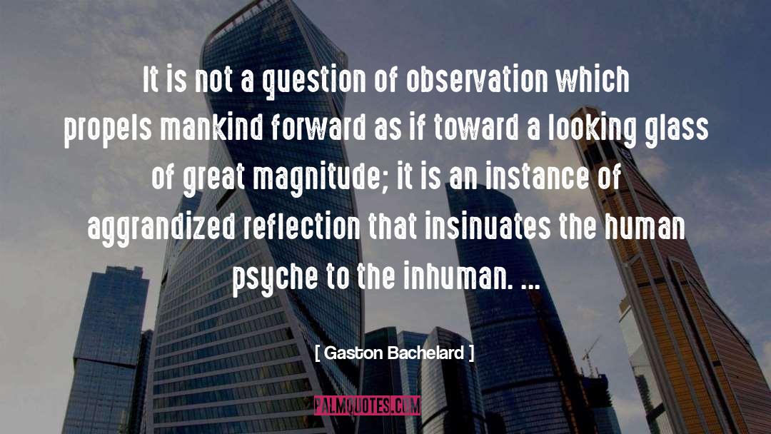 Looking Glass quotes by Gaston Bachelard