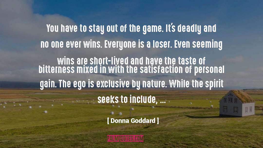 Looking Over The Edge quotes by Donna Goddard