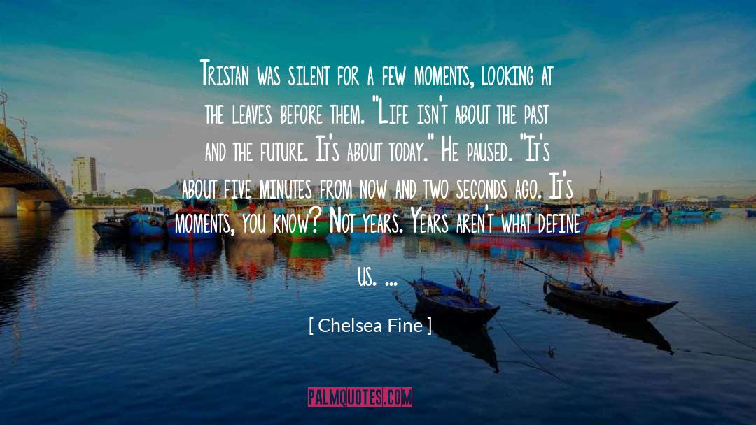 Looking Past Peoples Flaws quotes by Chelsea Fine