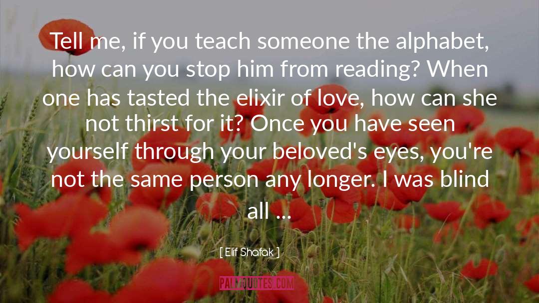 Looking Through Blind Eyes quotes by Elif Shafak