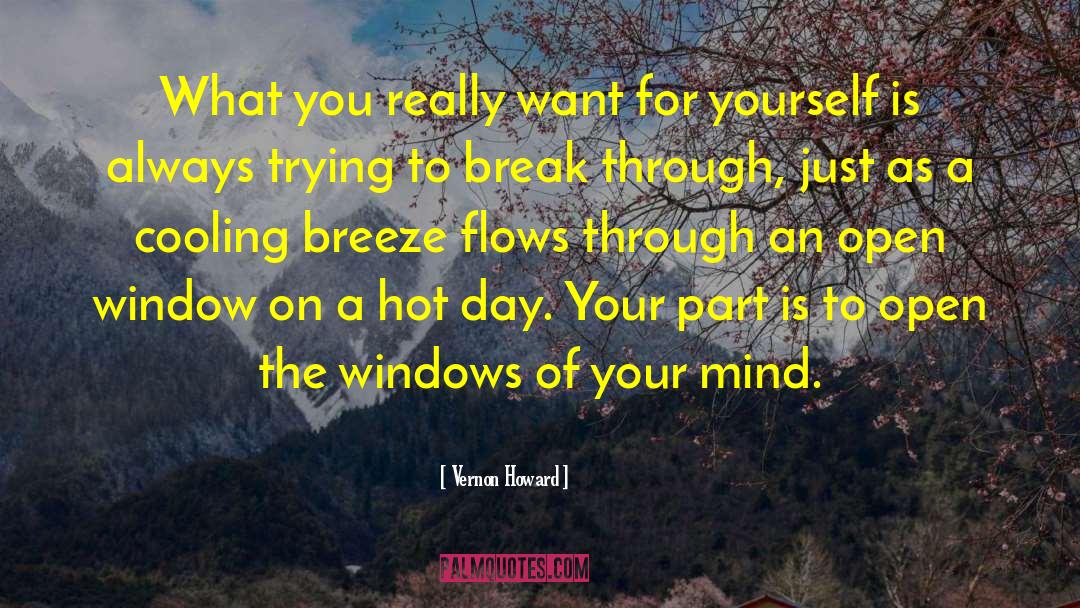 Looking Through Window Quote quotes by Vernon Howard