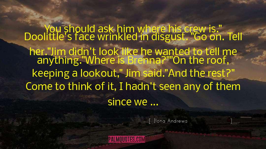 Lookout quotes by Ilona Andrews