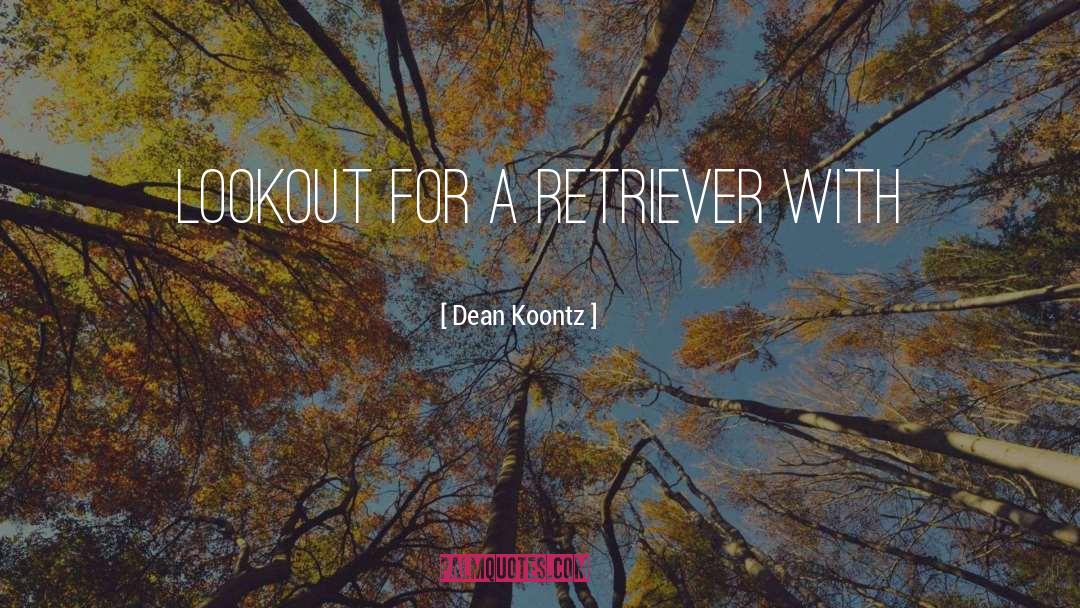 Lookout quotes by Dean Koontz