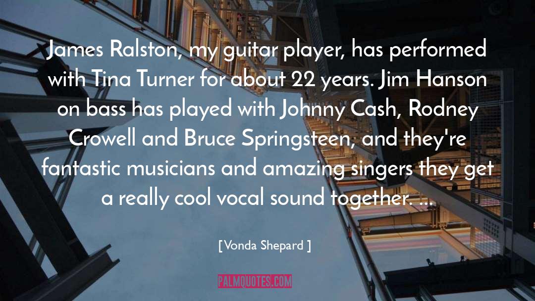 Loopers For Guitar quotes by Vonda Shepard