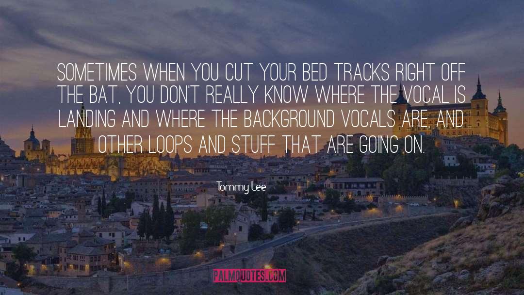 Loops quotes by Tommy Lee