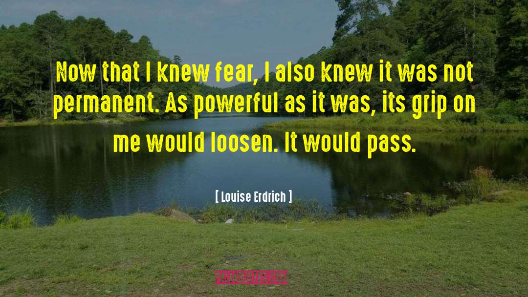 Loosen Up quotes by Louise Erdrich