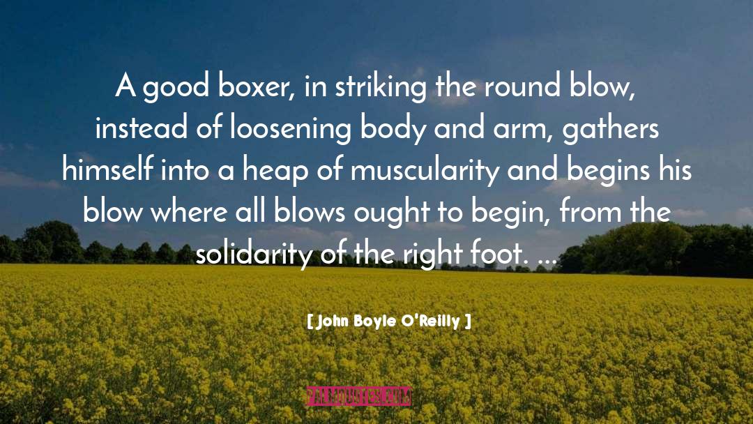 Loosening quotes by John Boyle O'Reilly