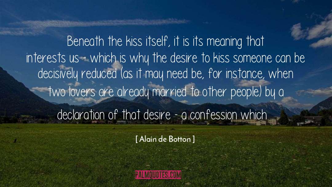 Loosing Someone quotes by Alain De Botton