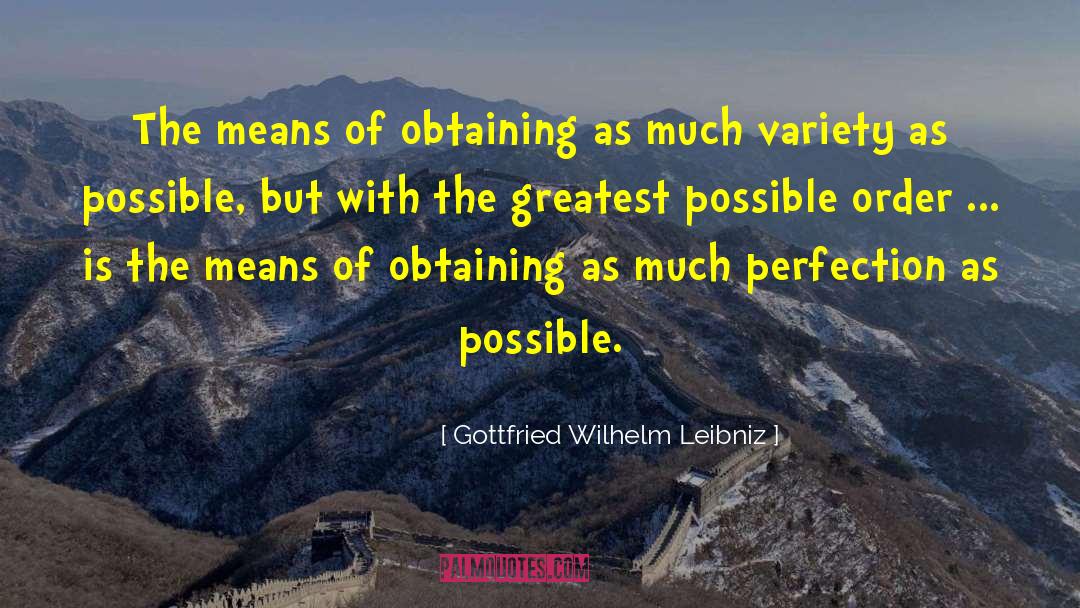 Loptimisme De Leibniz quotes by Gottfried Wilhelm Leibniz