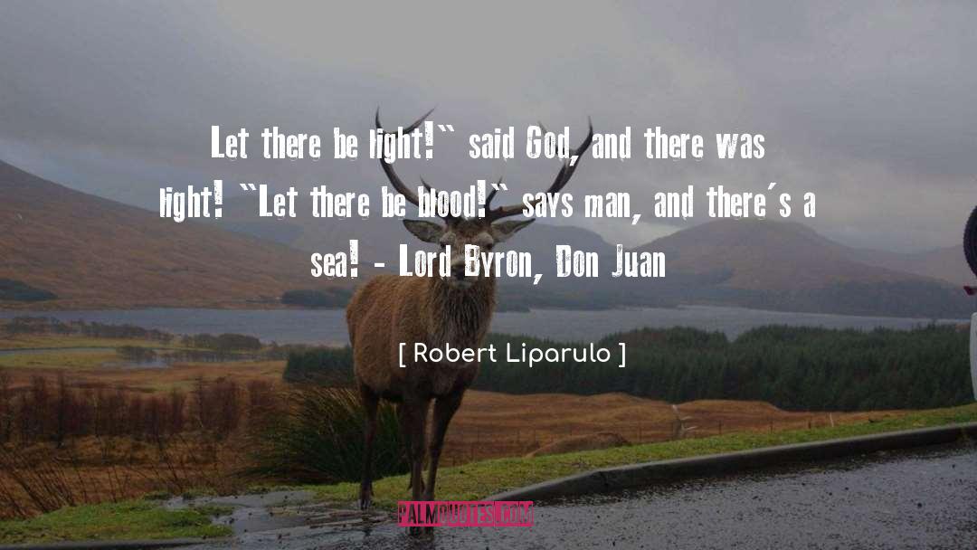 Lord Byron quotes by Robert Liparulo