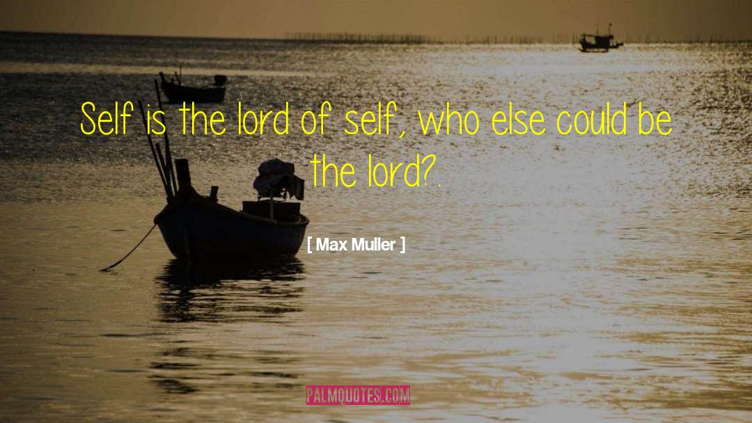 Lord Healer quotes by Max Muller
