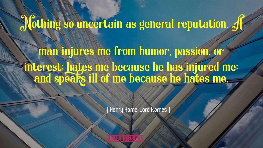 Lord Henry Wotton quotes by Henry Home, Lord Kames