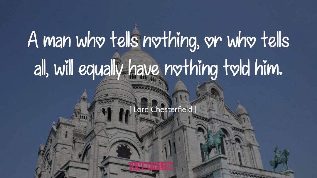 Lord John quotes by Lord Chesterfield