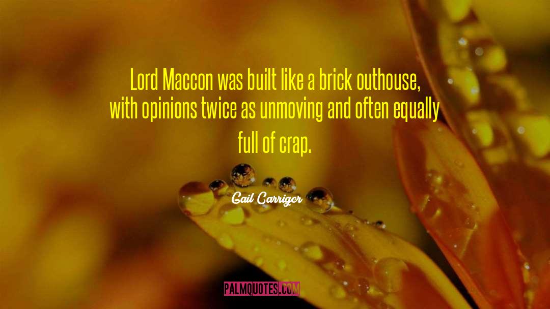 Lord Maccon quotes by Gail Carriger