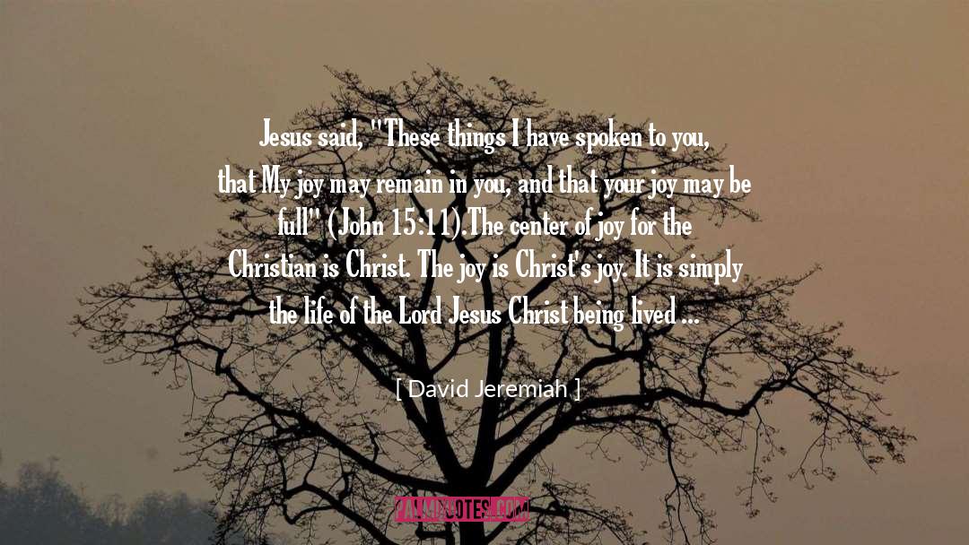 Lord Of The Ring quotes by David Jeremiah