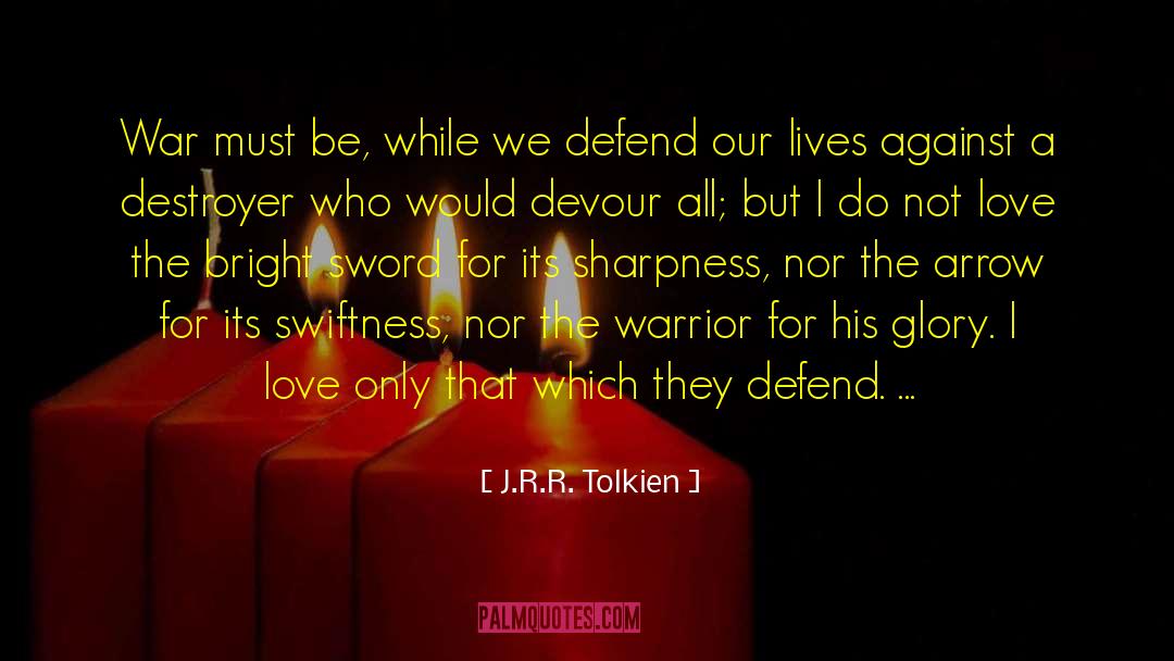 Lord Of The Ring quotes by J.R.R. Tolkien