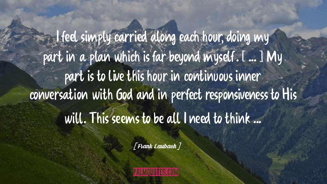 Lord Perfect quotes by Frank Laubach