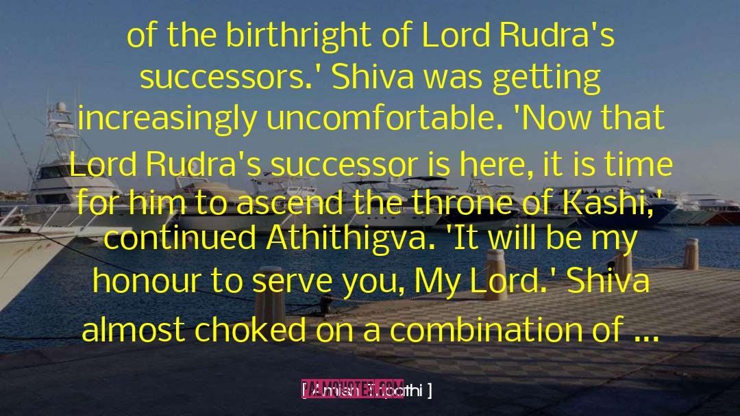 Lord Shiva quotes by Amish Tripathi