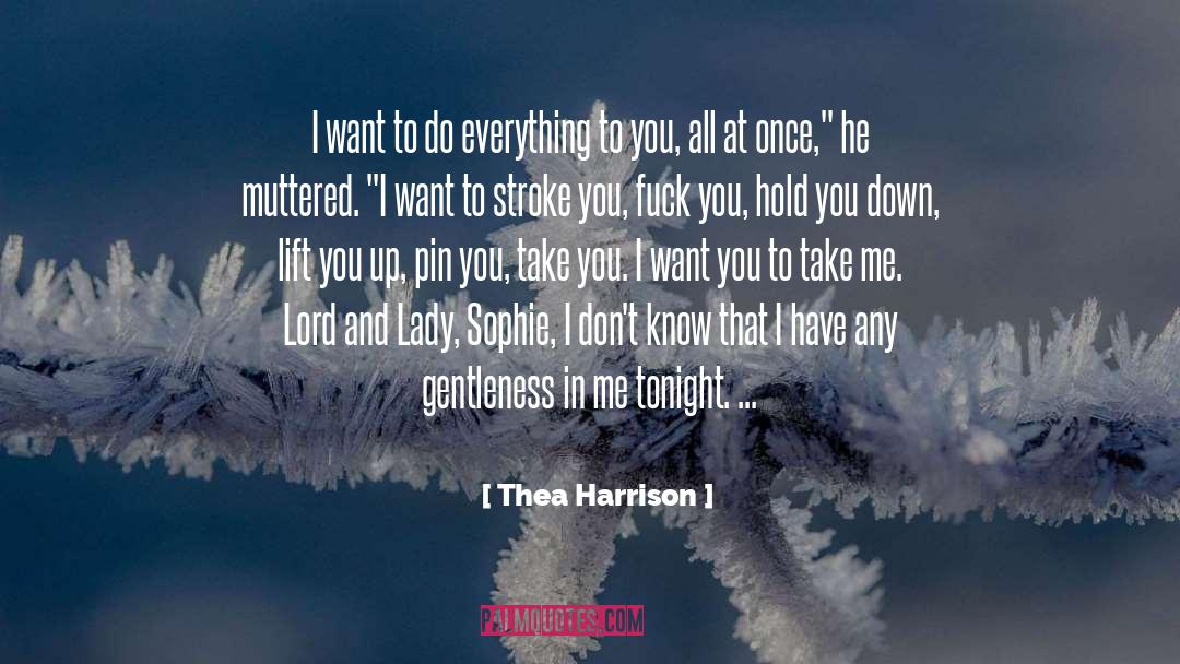 Lord Teddie quotes by Thea Harrison