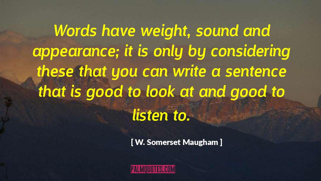 Lords Words quotes by W. Somerset Maugham