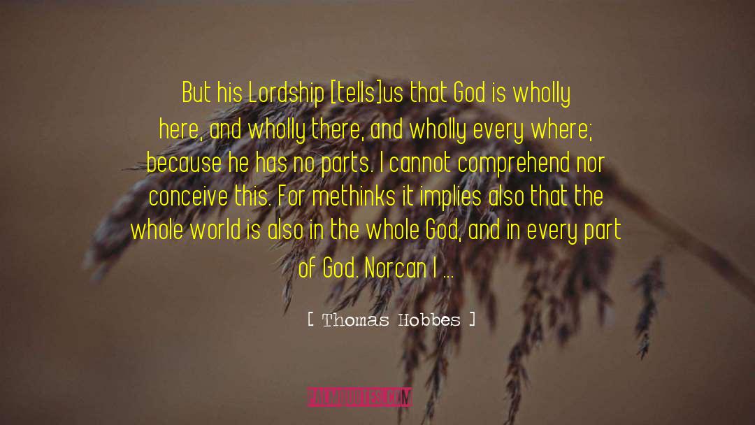 Lordship quotes by Thomas Hobbes
