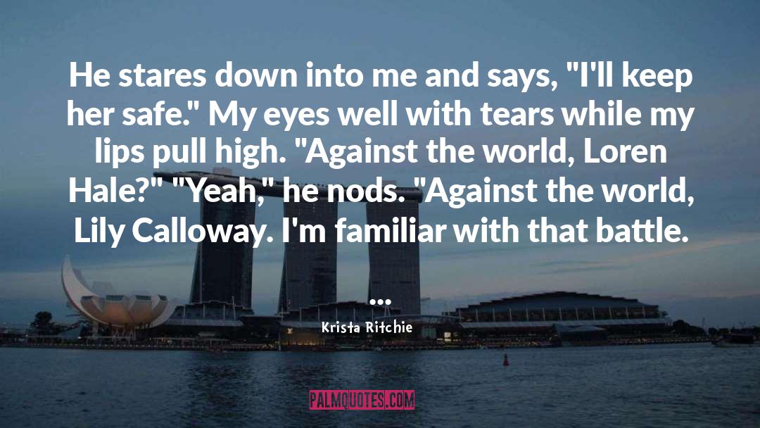 Loren quotes by Krista Ritchie