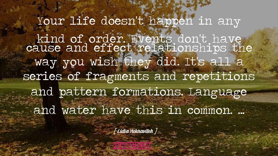 Lorenzetti Water quotes by Lidia Yuknavitch