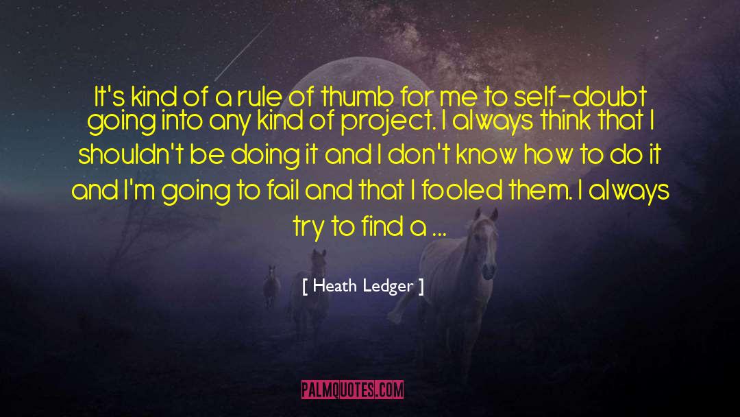 Lorriane Heath quotes by Heath Ledger