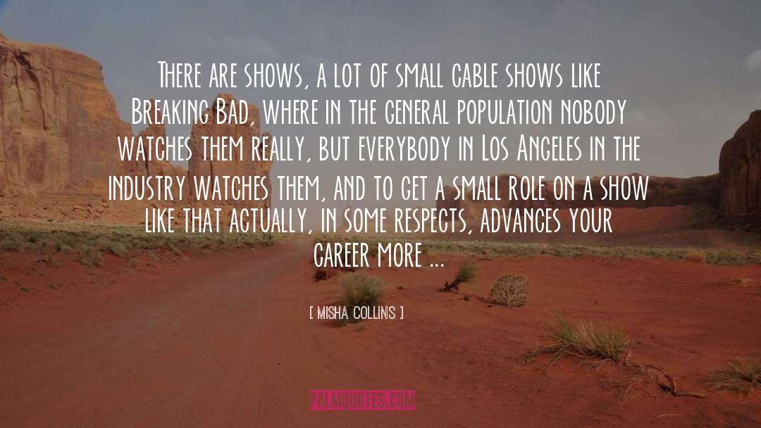 Los Angeles Lifestyle quotes by Misha Collins
