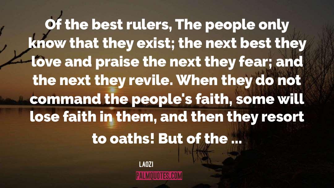 Lose Faith quotes by Laozi