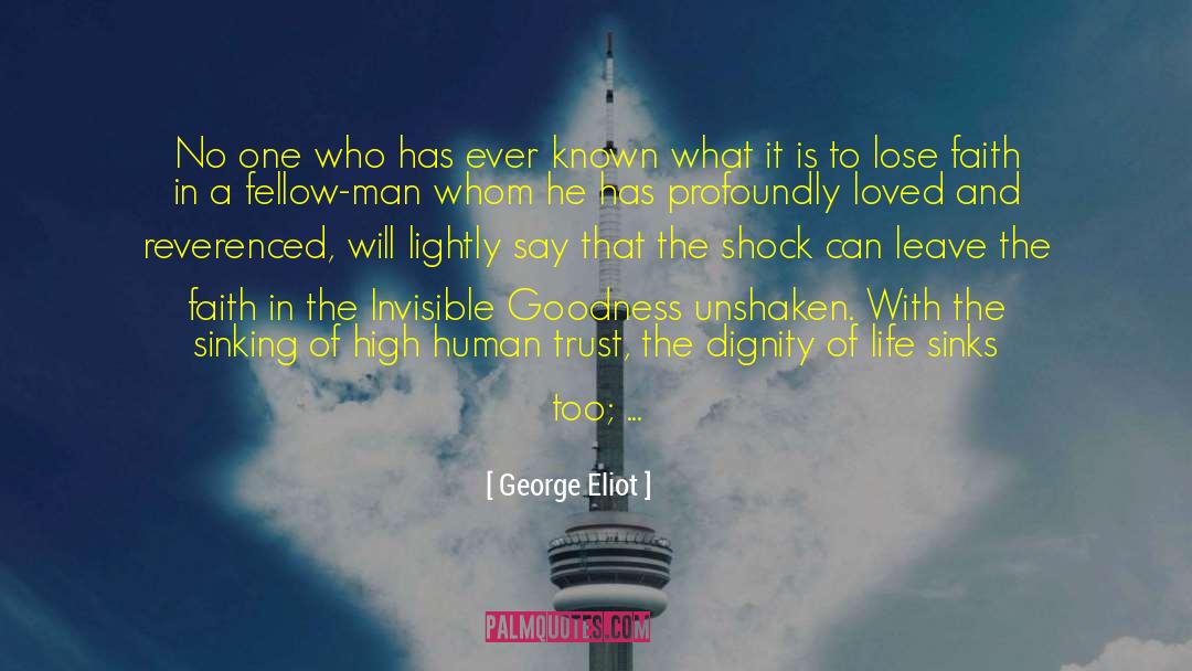 Lose Faith quotes by George Eliot